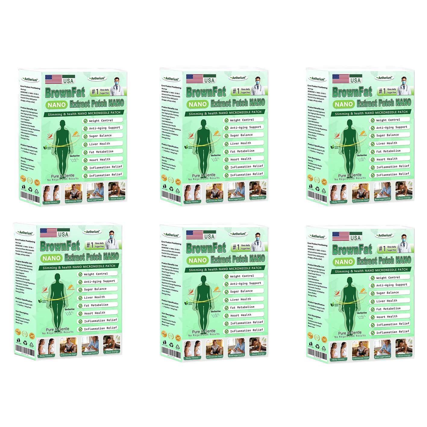 ðOfficial Store | ð Aetherium⢠Moringa & Berberine 10-IN-1 Advanced Nano Microneedle 1 Patch (Once Daily, visible changes in 7 days) â
Obesity, Diabetes, Sleep Apnea, And Joint Issues