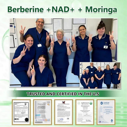 💚Official Store | 🍋 Aetherium™ Moringa & Berberine 10-IN-1 Advanced Nano Microneedle 1 Patch (Once Daily, visible changes in 7 days) ✅ Obesity, Diabetes, Sleep Apnea, And Joint Issues
